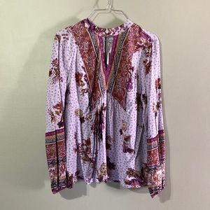 Maurice’s boho peplum top